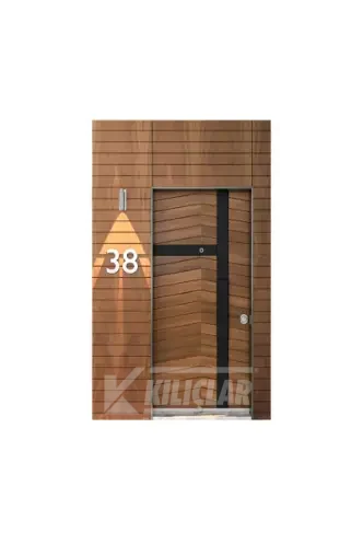 Lüks Çelik Kapı Modelleri - LUKS-014